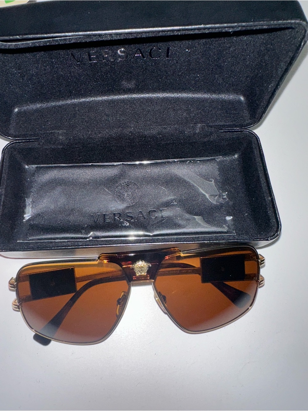 Versace Aviator Sunglasses